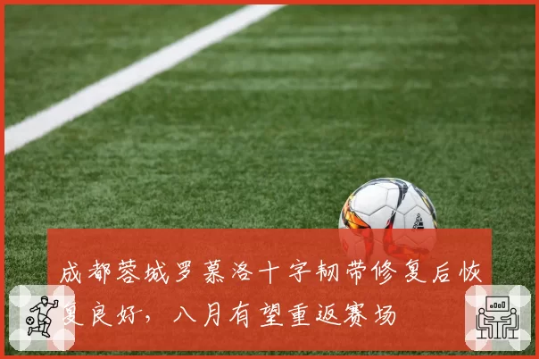 成都蓉城罗慕洛十字韧带修复后恢复良好，八月有望重返赛场