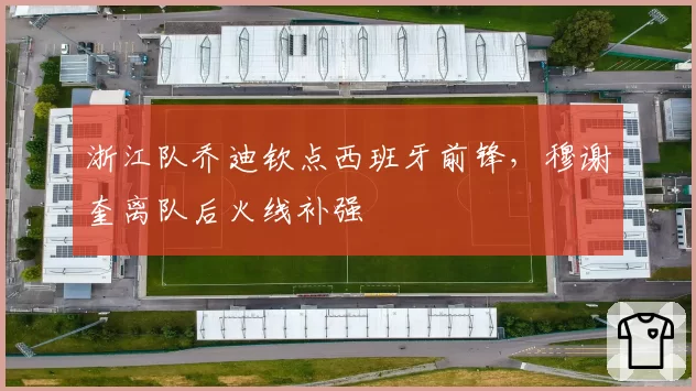 浙江队乔迪钦点西班牙前锋，穆谢奎离队后火线补强