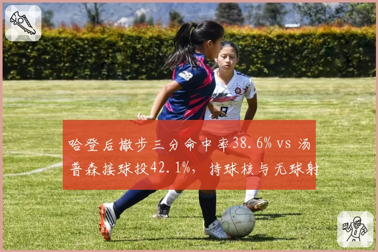 哈登后撤步三分命中率38.6% vs 汤普森接球投42.1%,持球核与无球射手战术价值错位